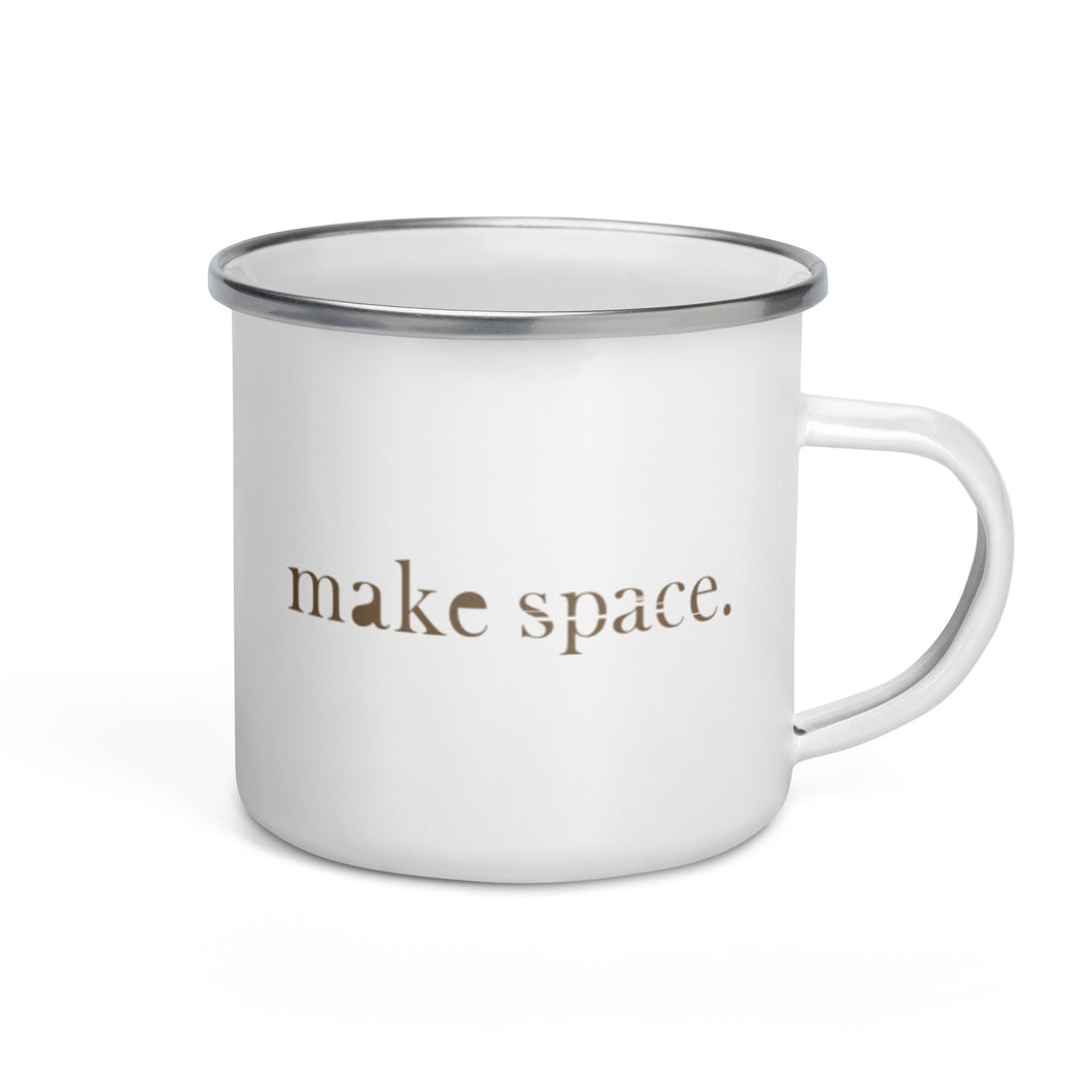 MAKE SPACE Enamel Mug
